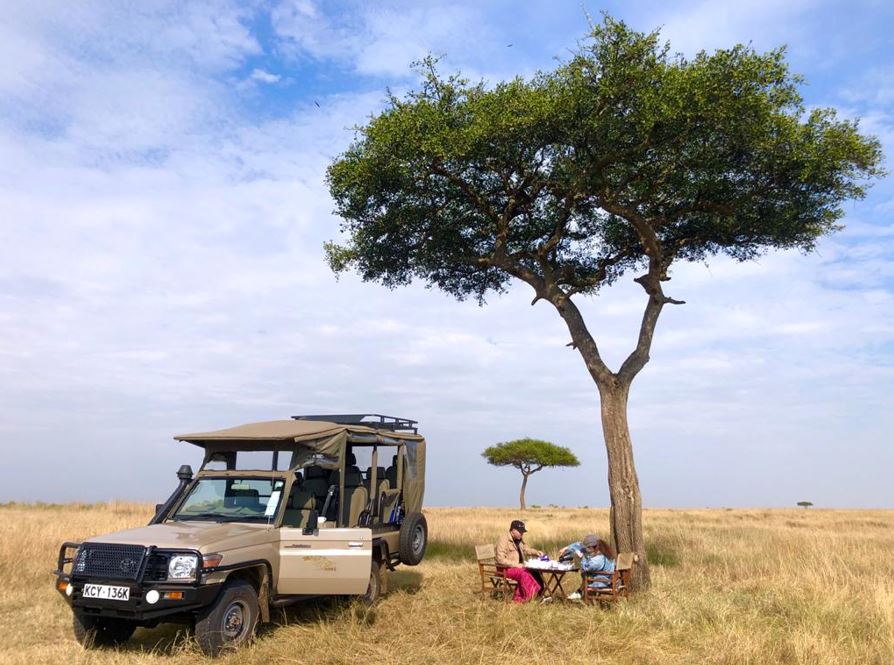 Maasai Mara Wildebeest Migration At Ashnil Mara