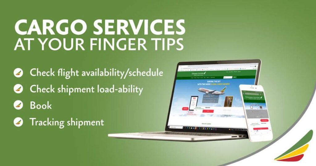 Ethiopian Cargo & Logistics Services Avails Online Air Cargo Booking Platform