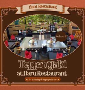Have A Wonderful Dining Experience With Our Teppanyaki At The Amazing Haru Japanese Restaurant Nairobi