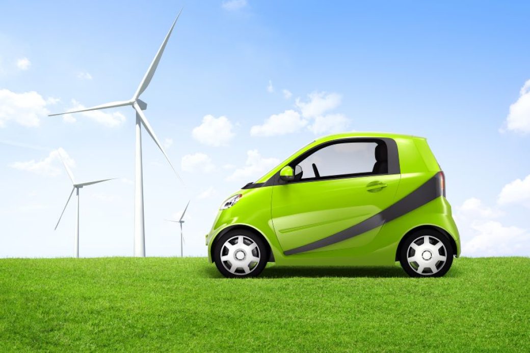 bigstock-Electric-green-car-in-the-outd-64612630