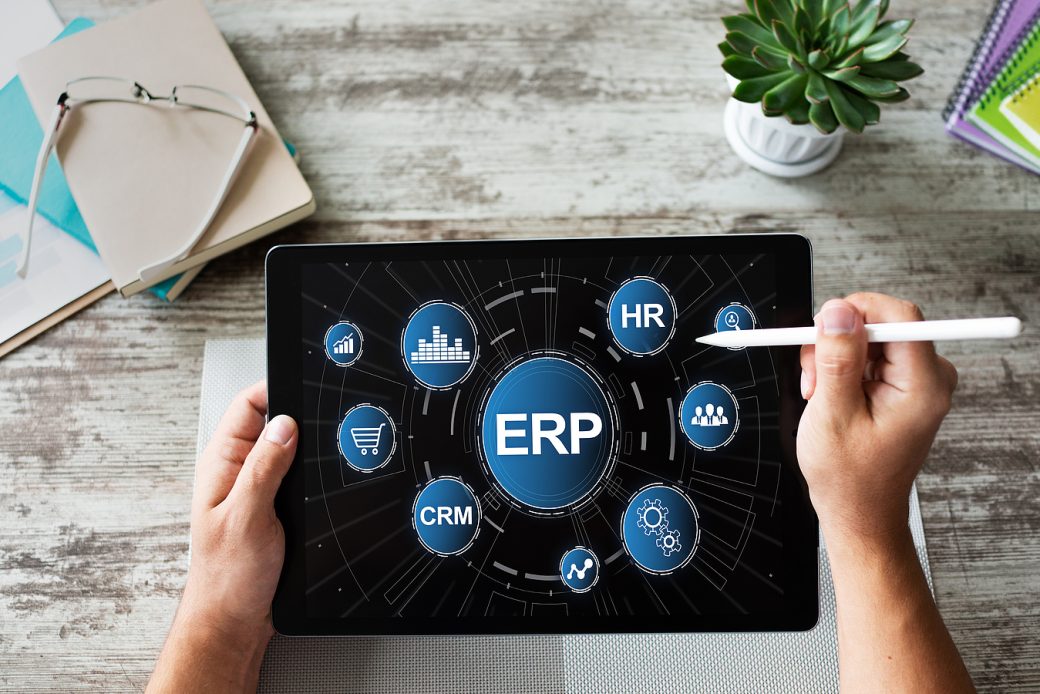 ERP system. Enterprise resources planning. Business process automation.